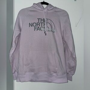 NorthFace Hoodie in light purple size medium